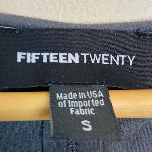 FIFTEEN TWENTY GRAY FAUX SUEDE MINI TANK DRESS - Picture 4 of 6